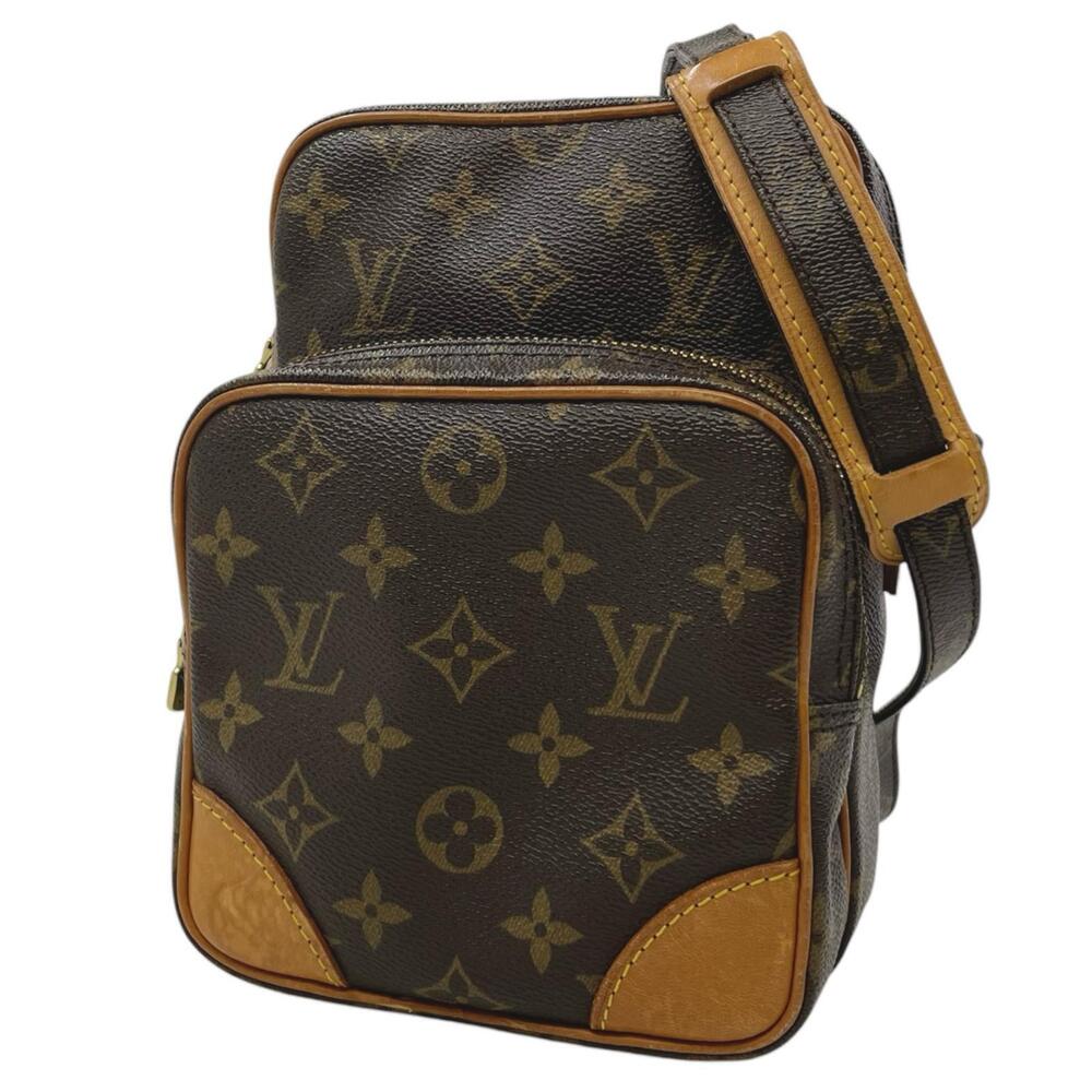 LOUIS VUITTON Amazon Monogram Shoulder Bag Brown